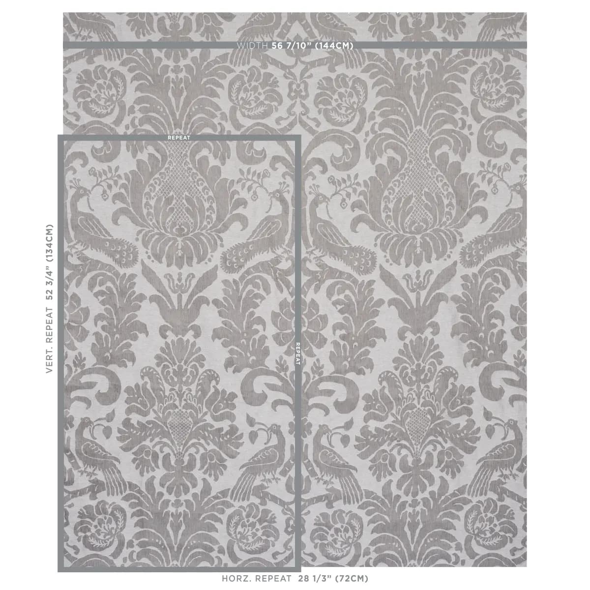 ANNA DAMASK_ GREY