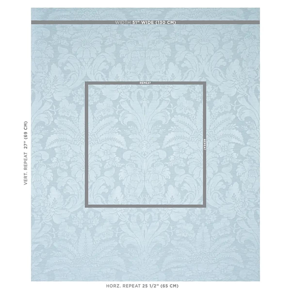 COLETTE LINEN/SILK DAMASK_ CHAMBRAY