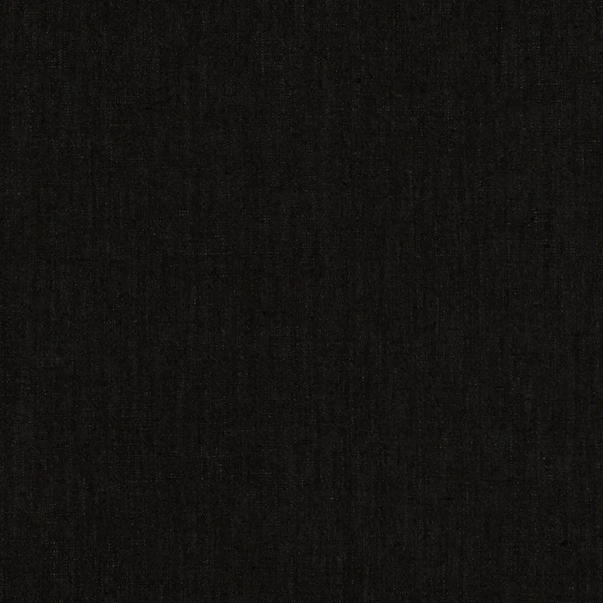 LANGE GLAZED LINEN_ NOIR