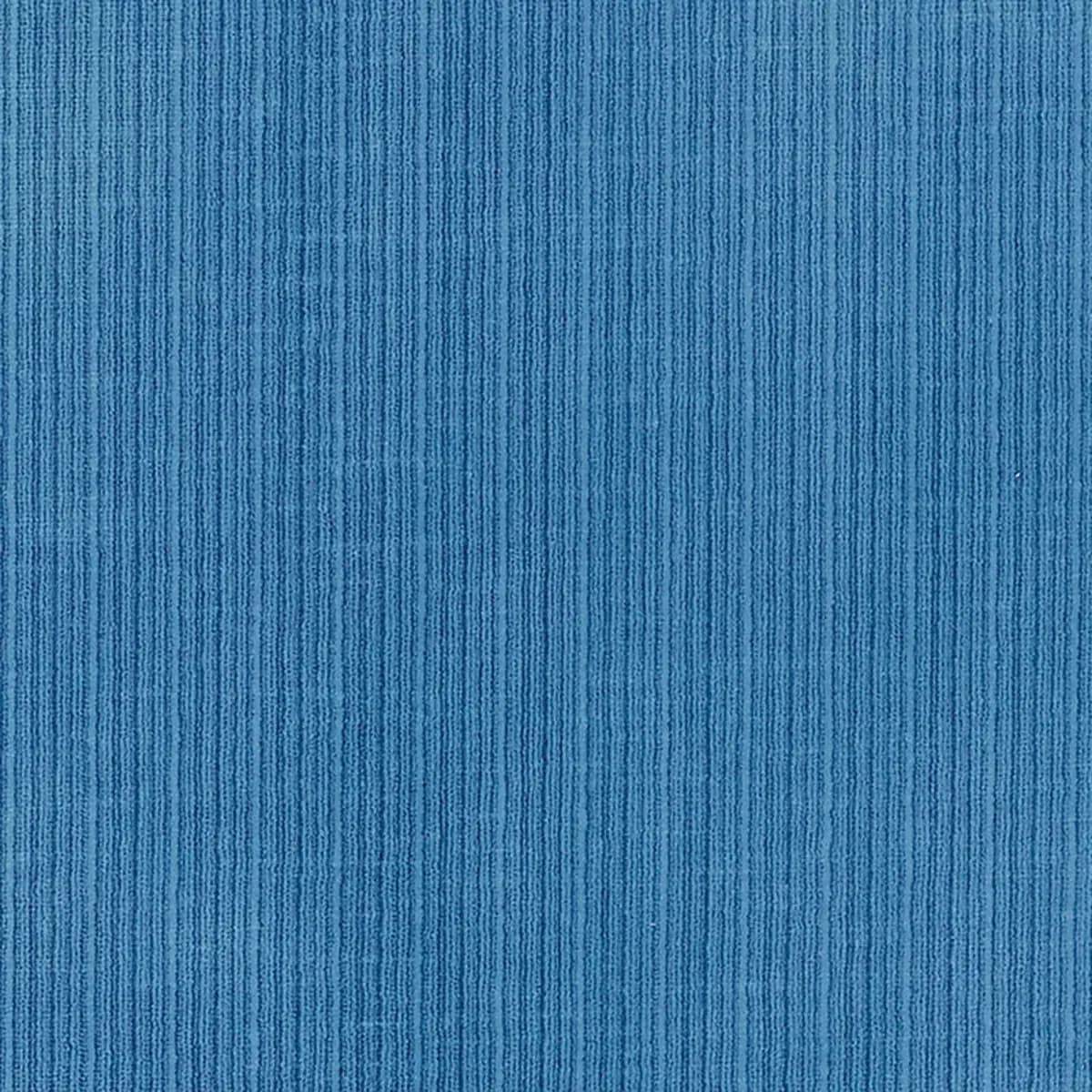 ANTIQUE STRIÉ VELVET_ CORNFLOWER