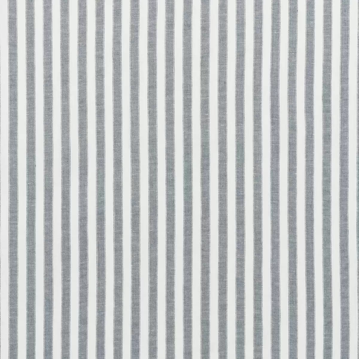 REGATTA LINEN STRIPE SHEER_ LAGOON