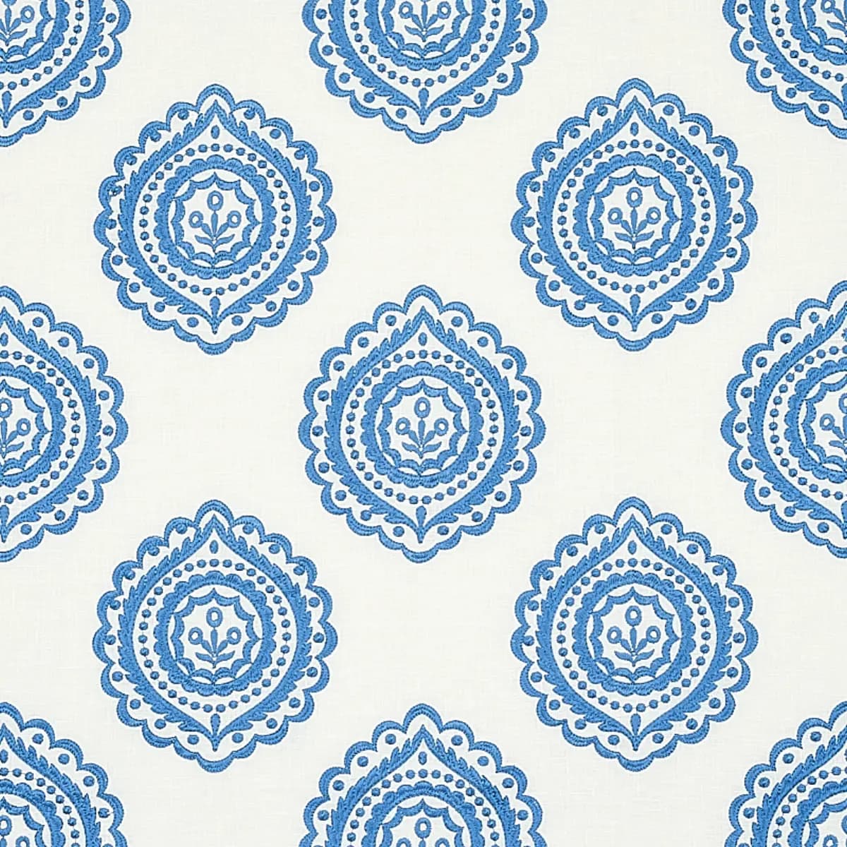 OLANA LINEN EMBROIDERY_ BLUE
