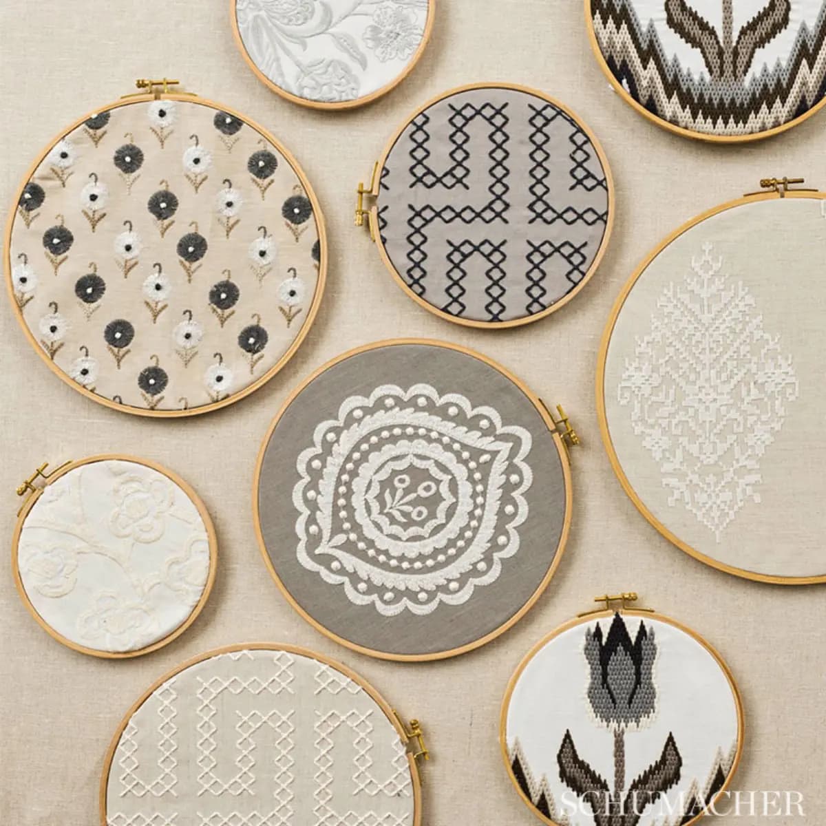 ZINDA EMBROIDERY_ SAND