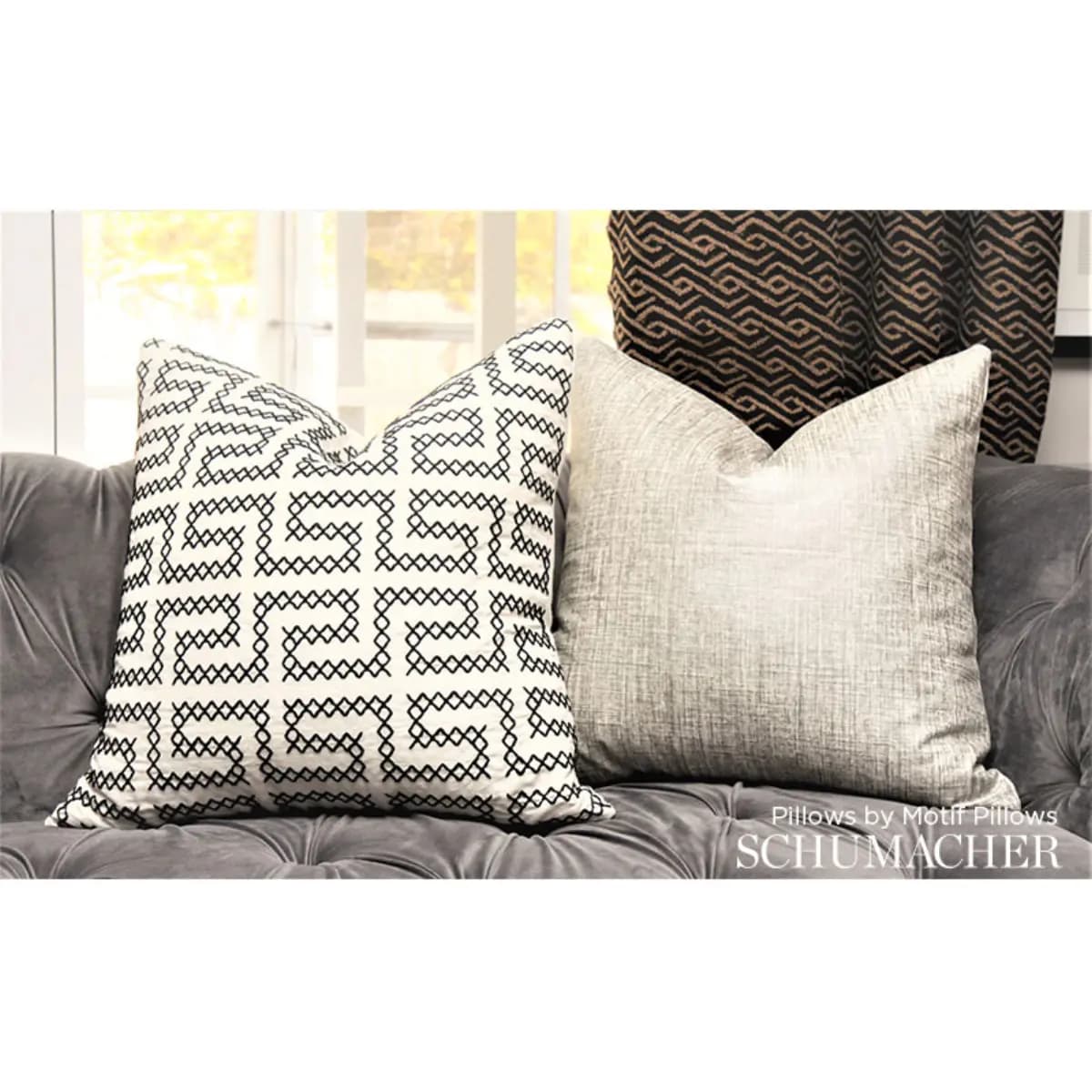 A MAZE EMBROIDERY_ BLACK ON IVORY