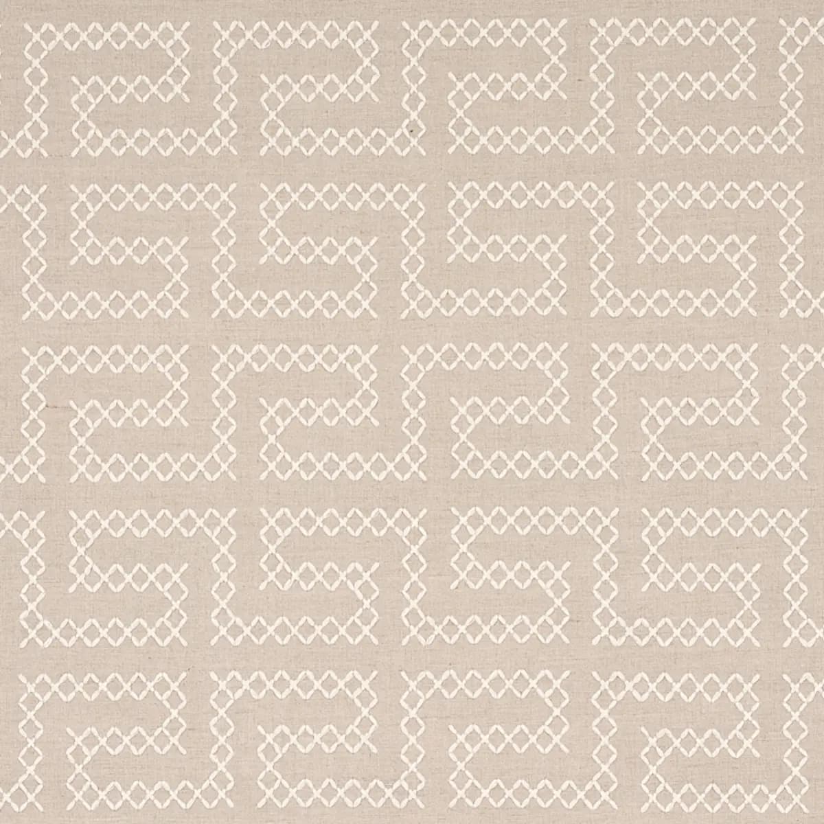 A MAZE EMBROIDERY_ SAND