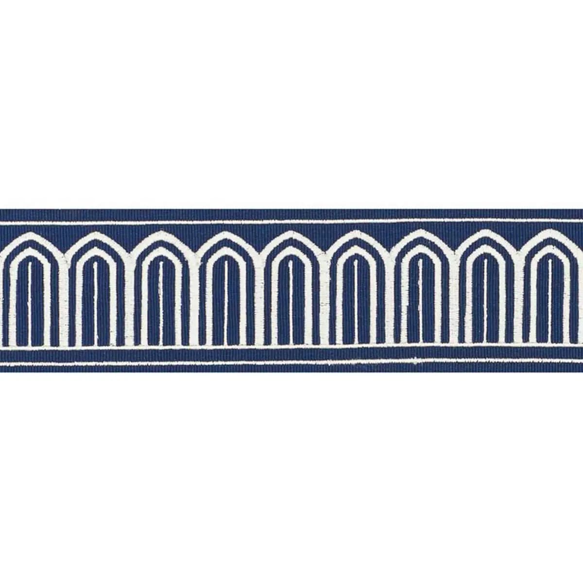 ARCHES EMBROIDERED TAPE MEDIUM_ MARINE