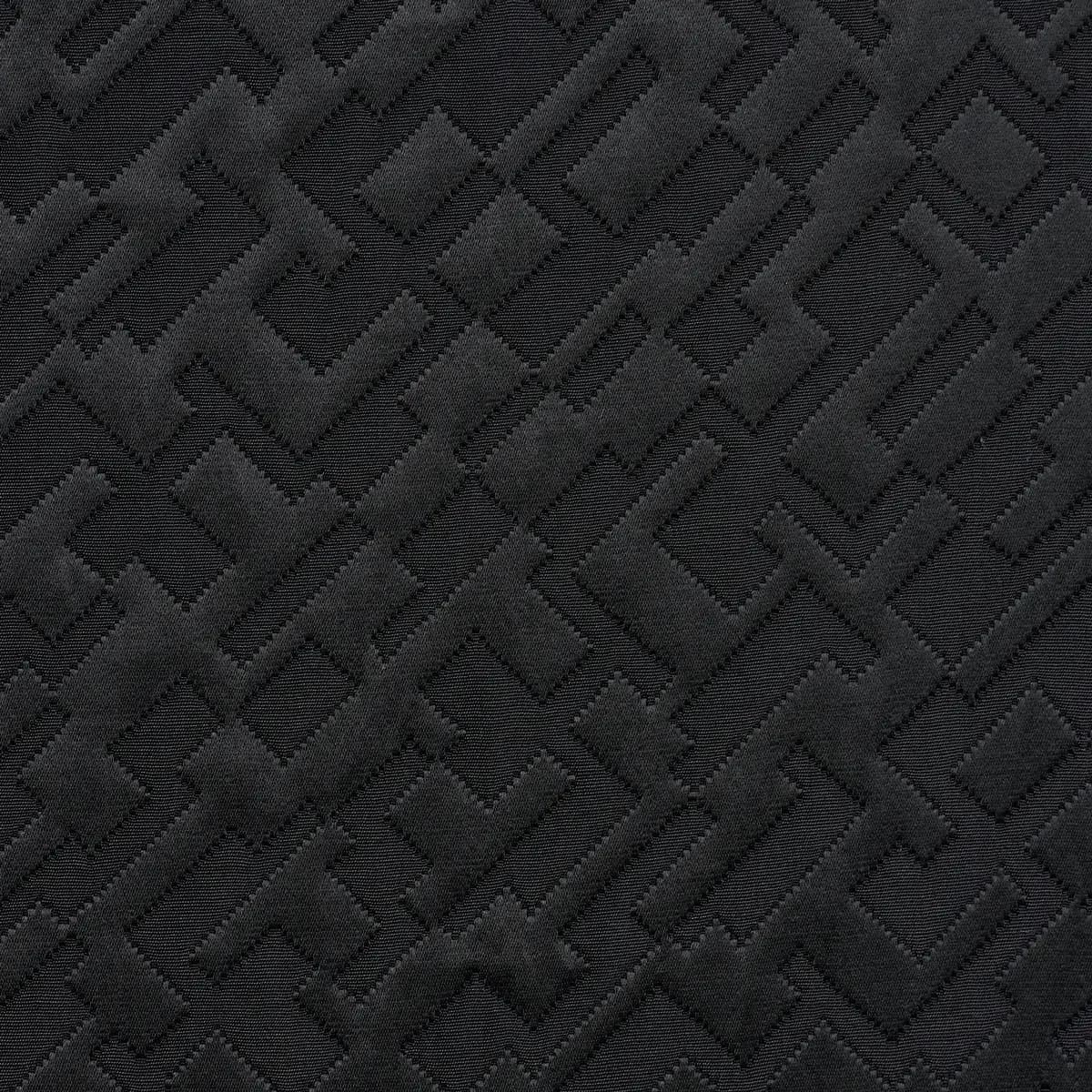 SALON MATELASSÉ SATIN_ EBONY