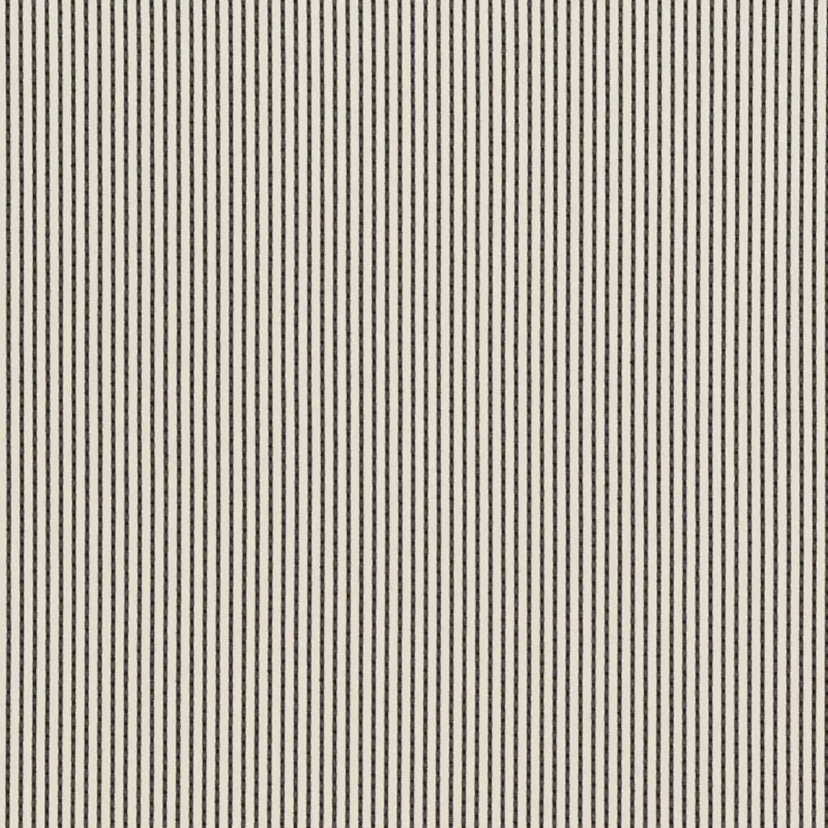 STITCHED STRIPE INDOOR/OUTDOOR_ BLACK