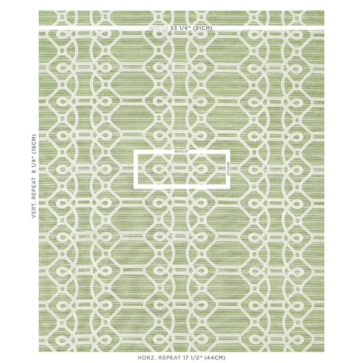 ZIZ EMBROIDERY_ GREEN