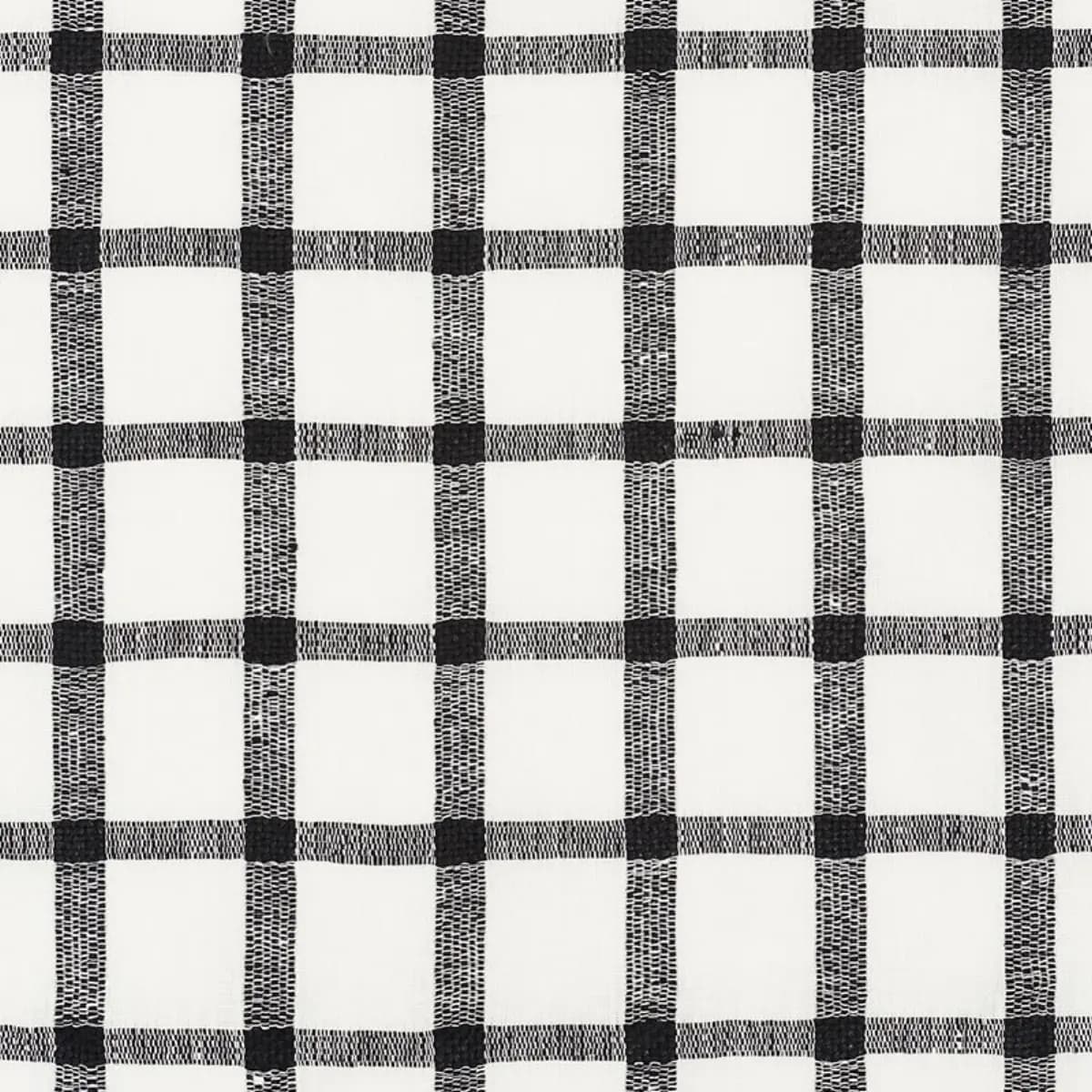 PAULINE CHECK CASEMENT_ BLACKWORK