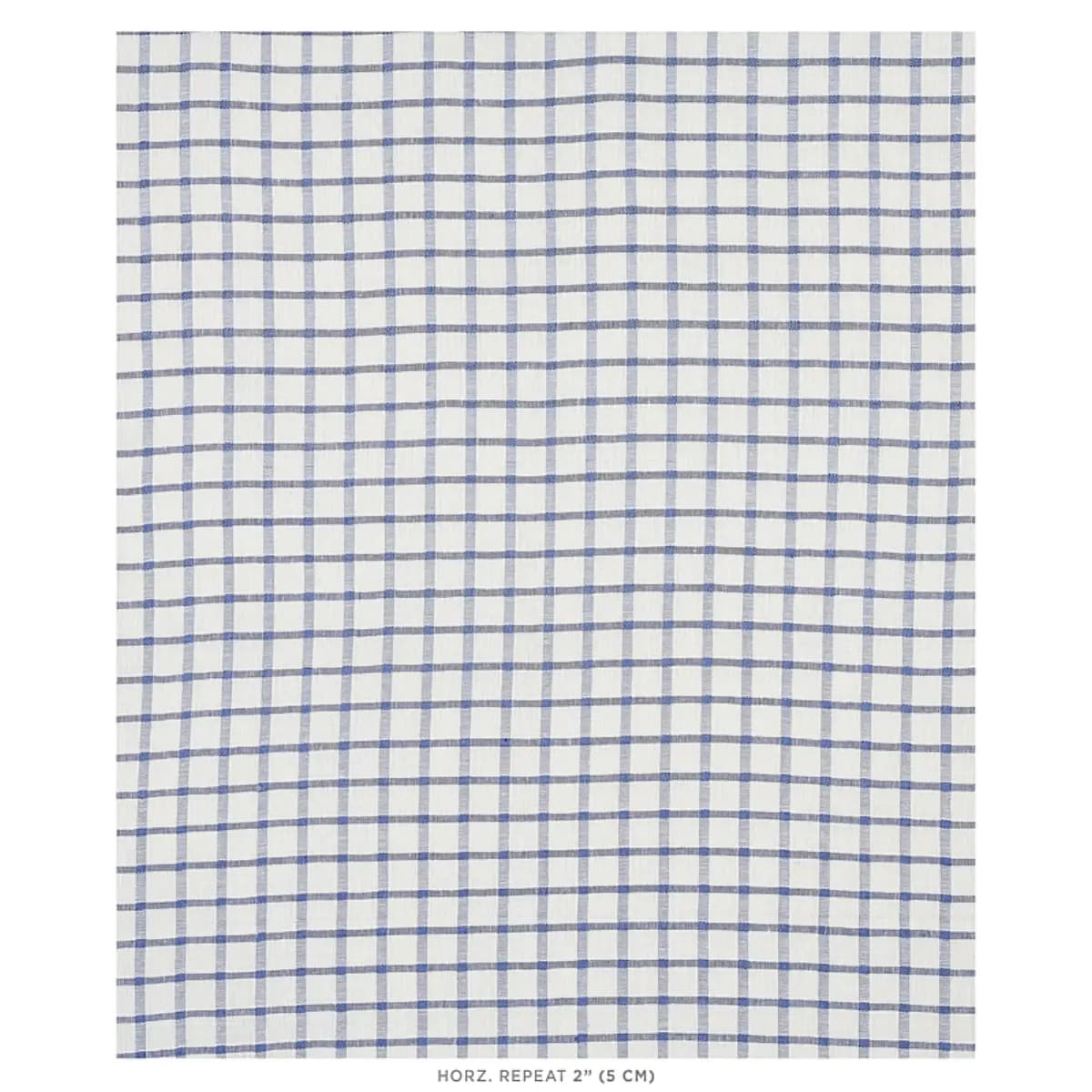 PAULINE CHECK CASEMENT_ BLUE