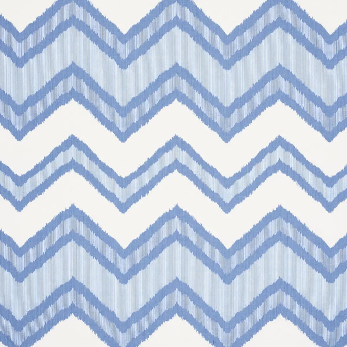 CHEVRON IKAT_ BLUE