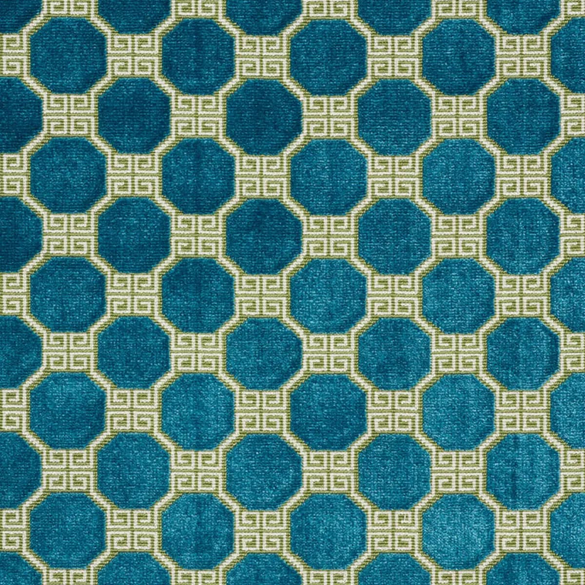 OCTAVIA VELVET_ PEACOCK