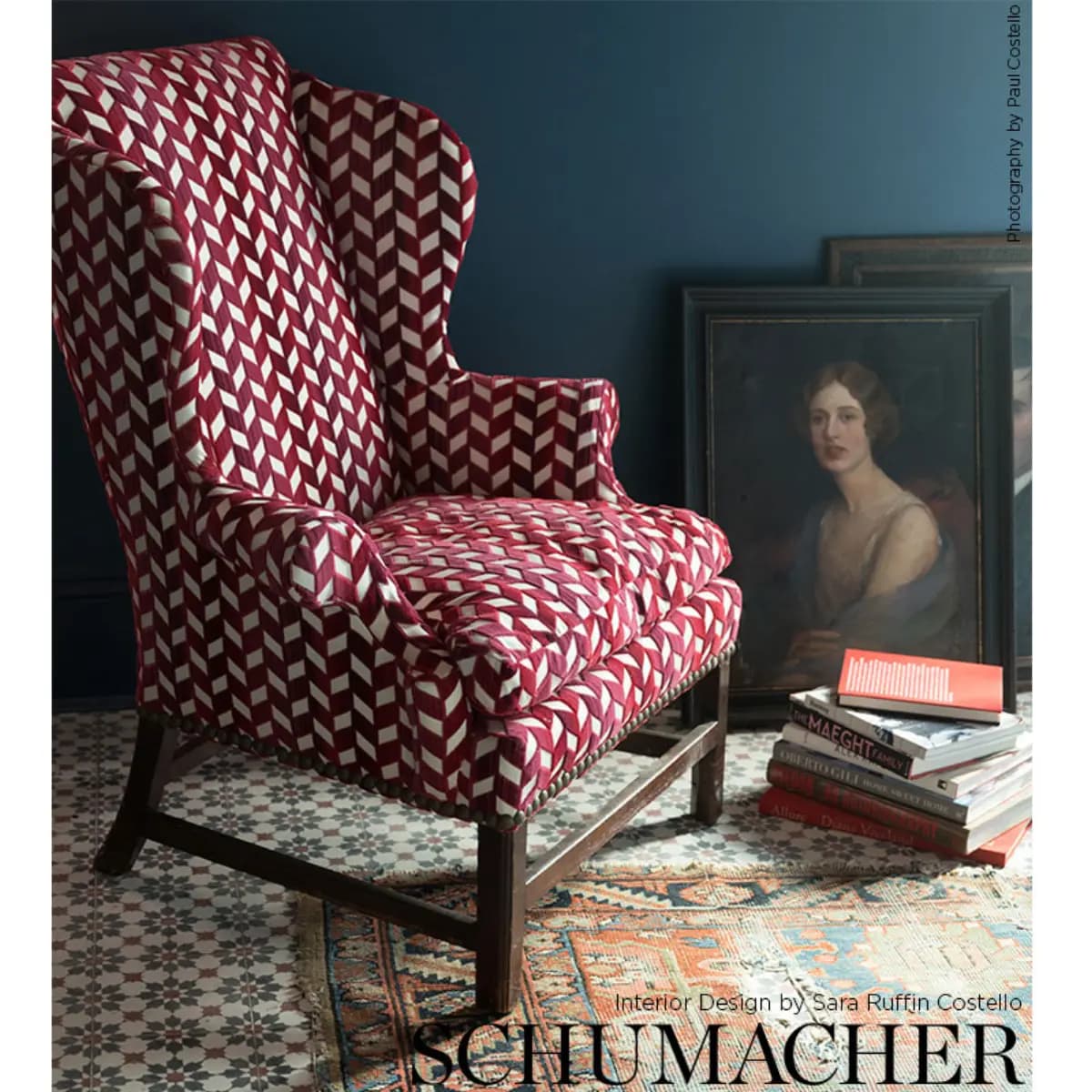 CHEVRON STRIÉ VELVET_ STONE