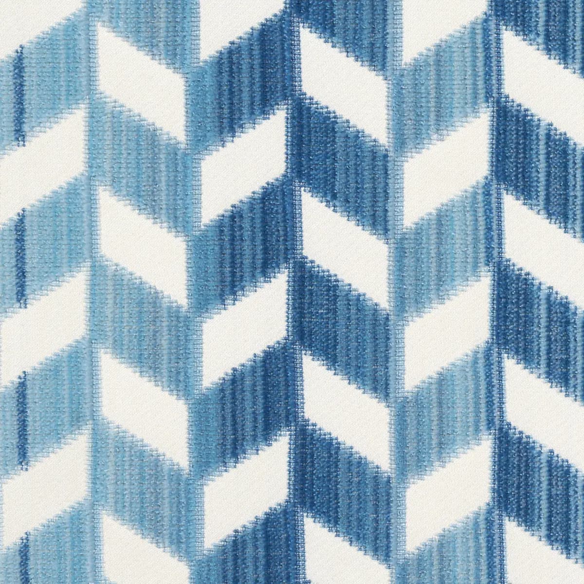 CHEVRON STRIÉ VELVET_ PORCELAIN