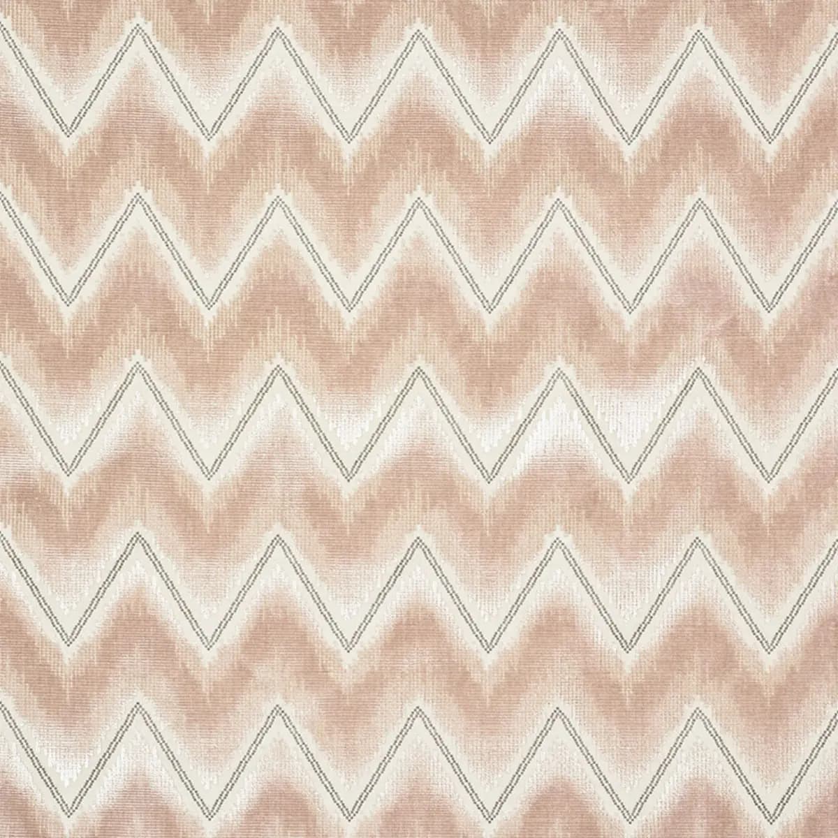 CHEVRON VELVET_ BLUSH