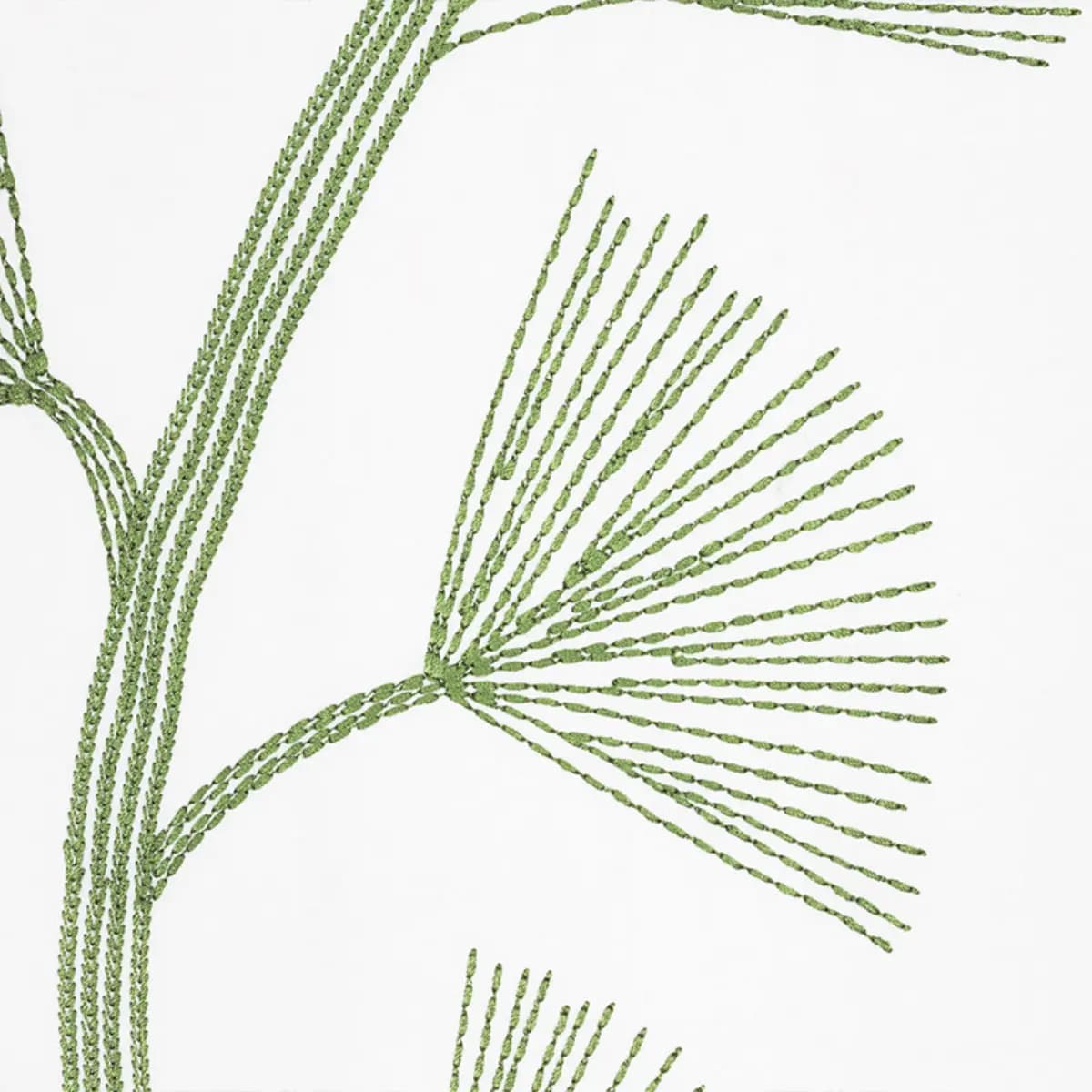 GINKGO EMBROIDERY_ LEAF