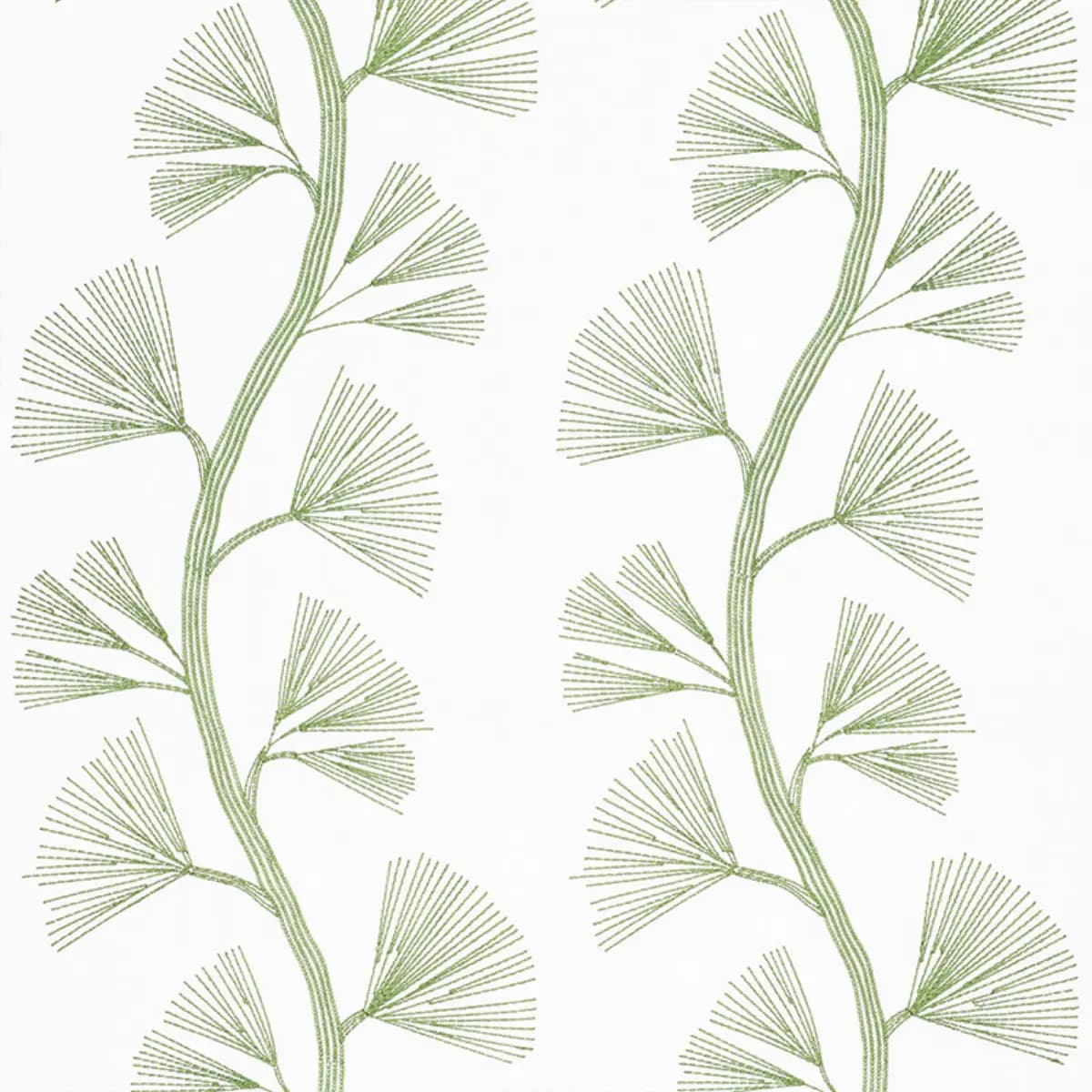 GINKGO EMBROIDERY_ LEAF