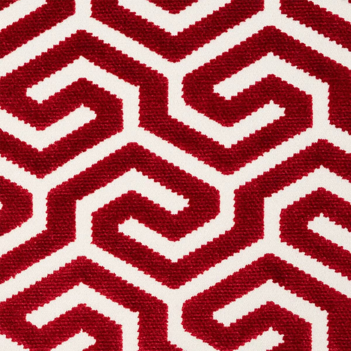 MING FRET VELVET_ RED