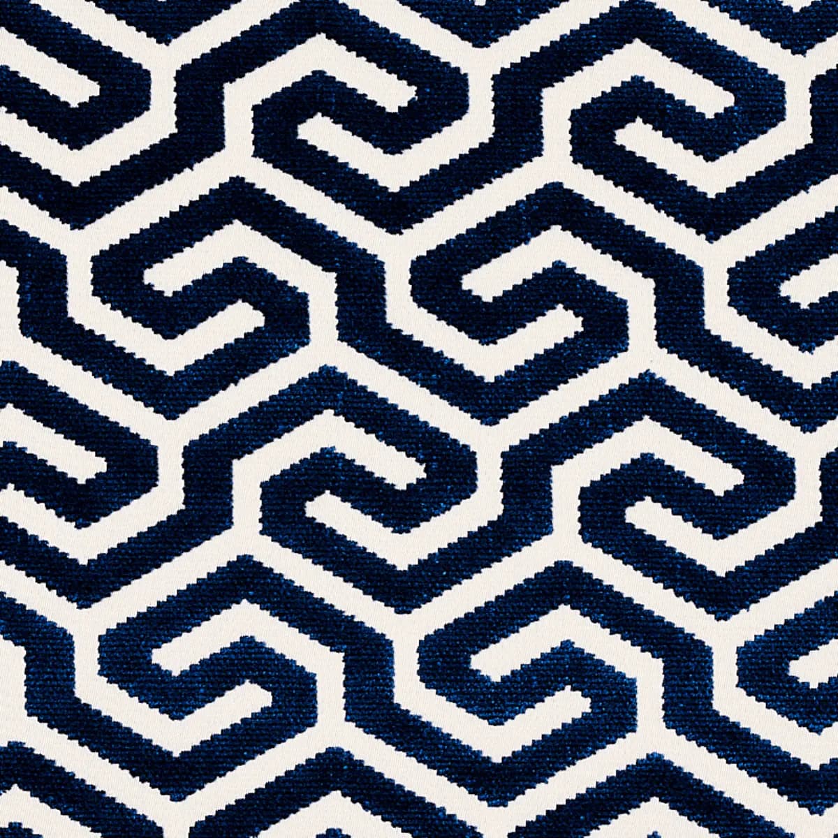 MING FRET VELVET_ NAVY