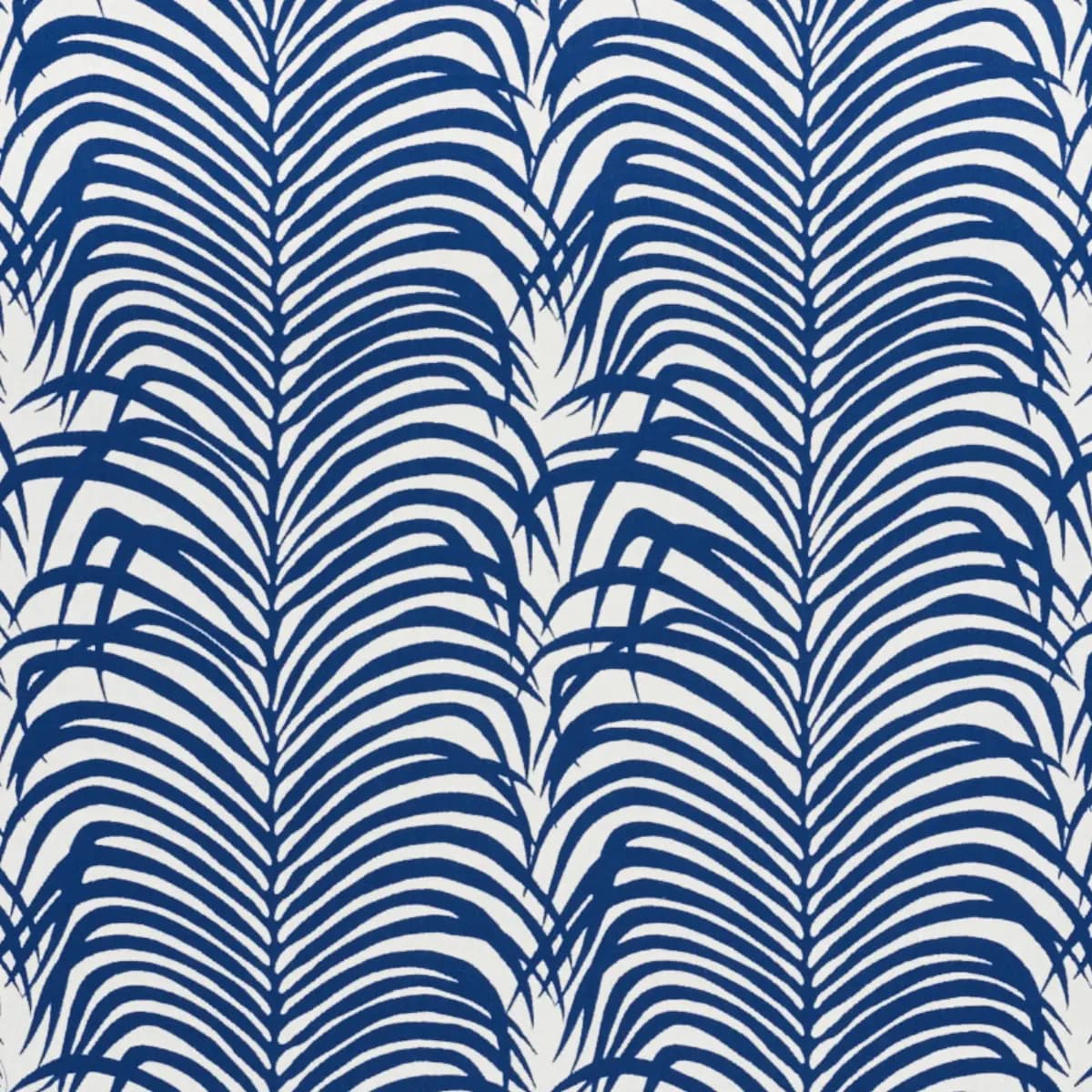 ZEBRA PALM INDOOR/OUTDOOR_ NAVY