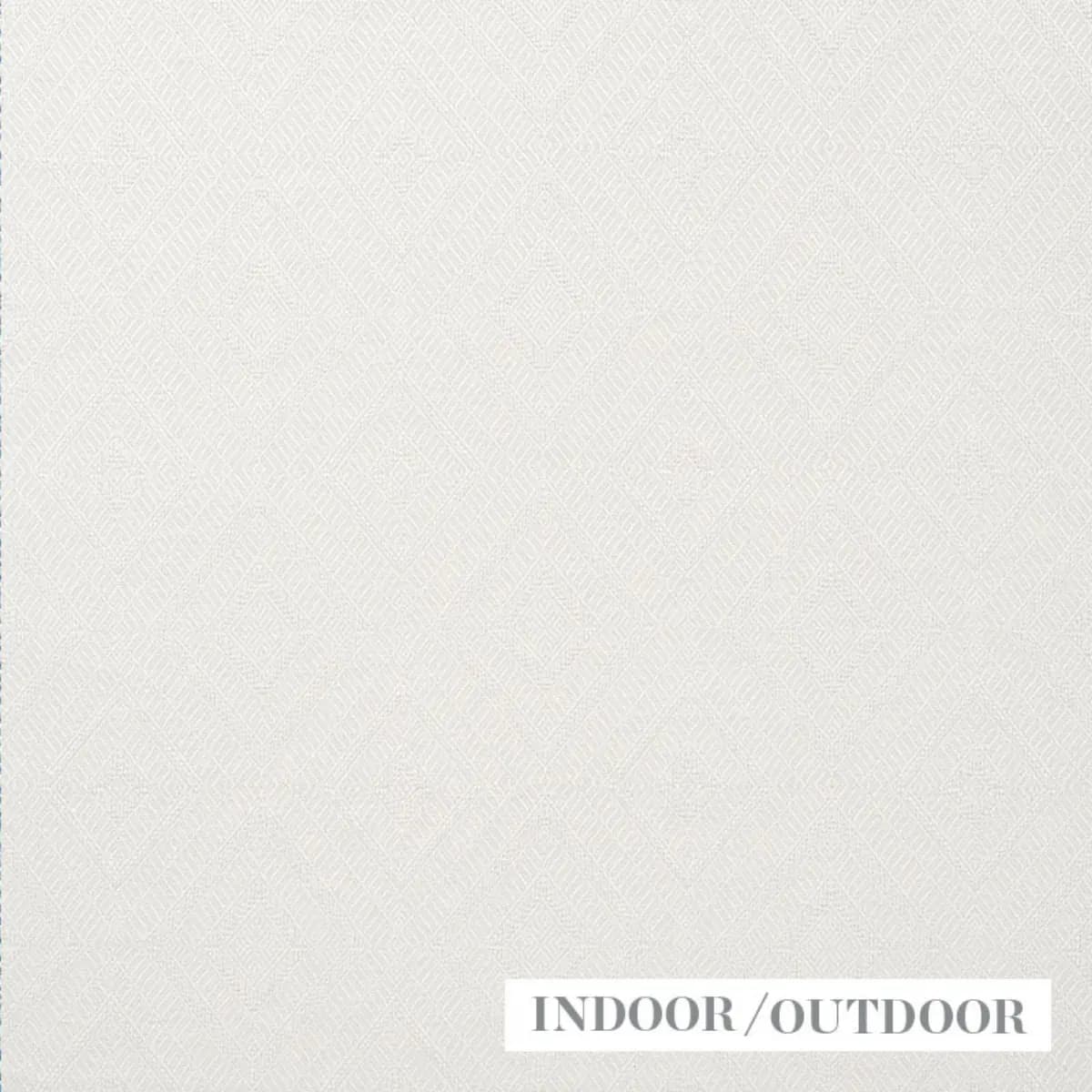 GEOMETRIC WEAVE INDOOR/OUTDOOR_ IVORY