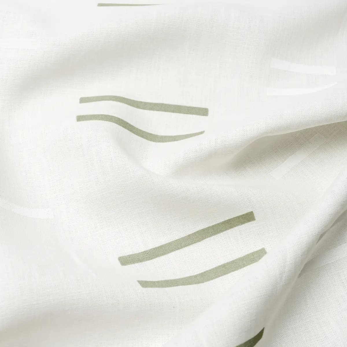 OAXACA HAND BLOCK PRINT_ GRASS ON WHITE