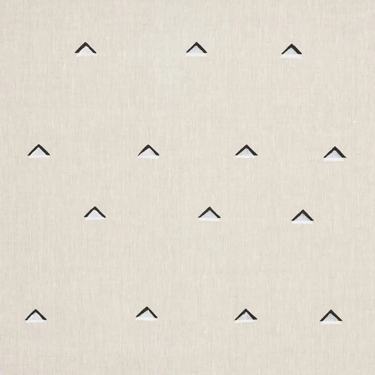 OVERLAPPING TRIANGLES HAND PRINT_ BLACK & WHITE