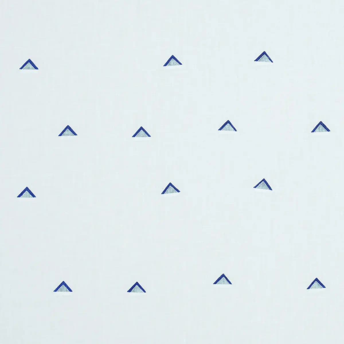 OVERLAPPING TRIANGLES HAND PRINT_ NAVY & WHITE