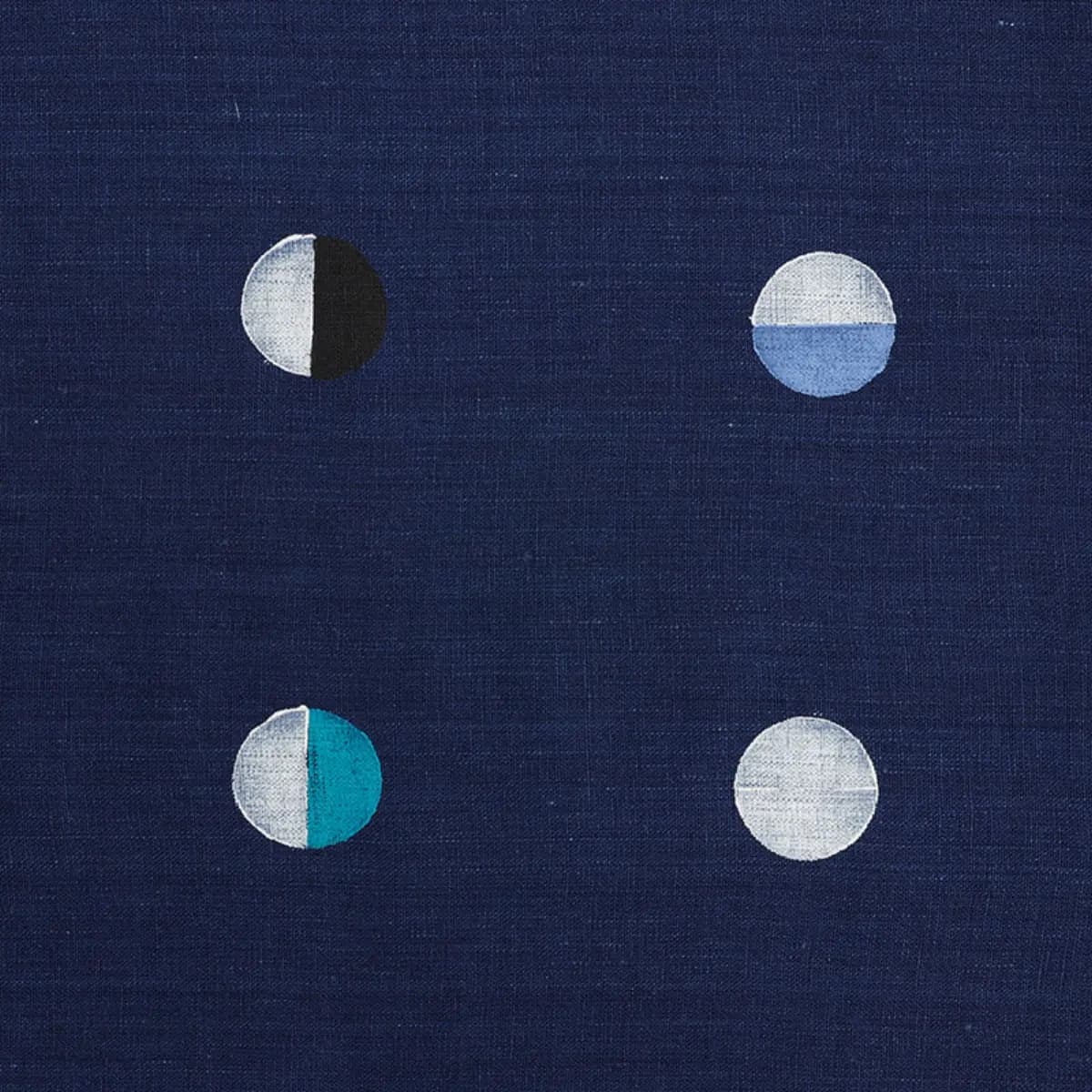 JOSHUA TREE HAND BLOCK PRINT_ INDIGO MOONS