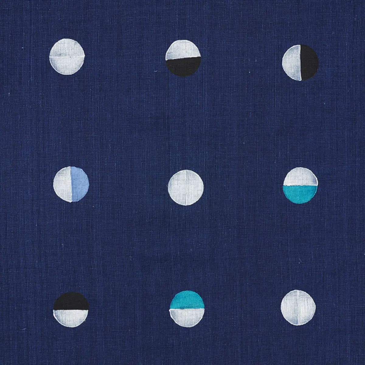 JOSHUA TREE HAND BLOCK PRINT_ INDIGO MOONS