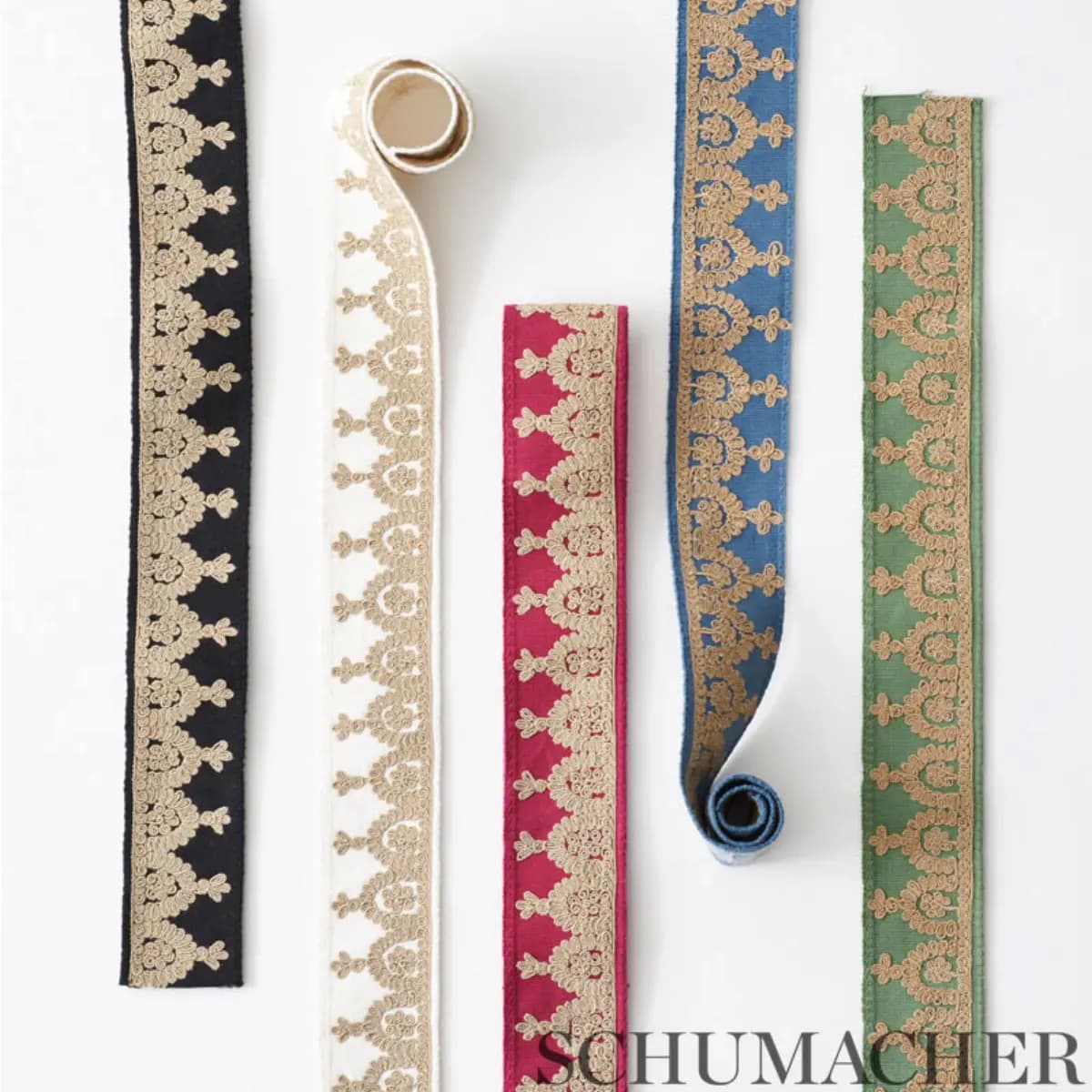 Noelia Embroidered Tape_ IVORY