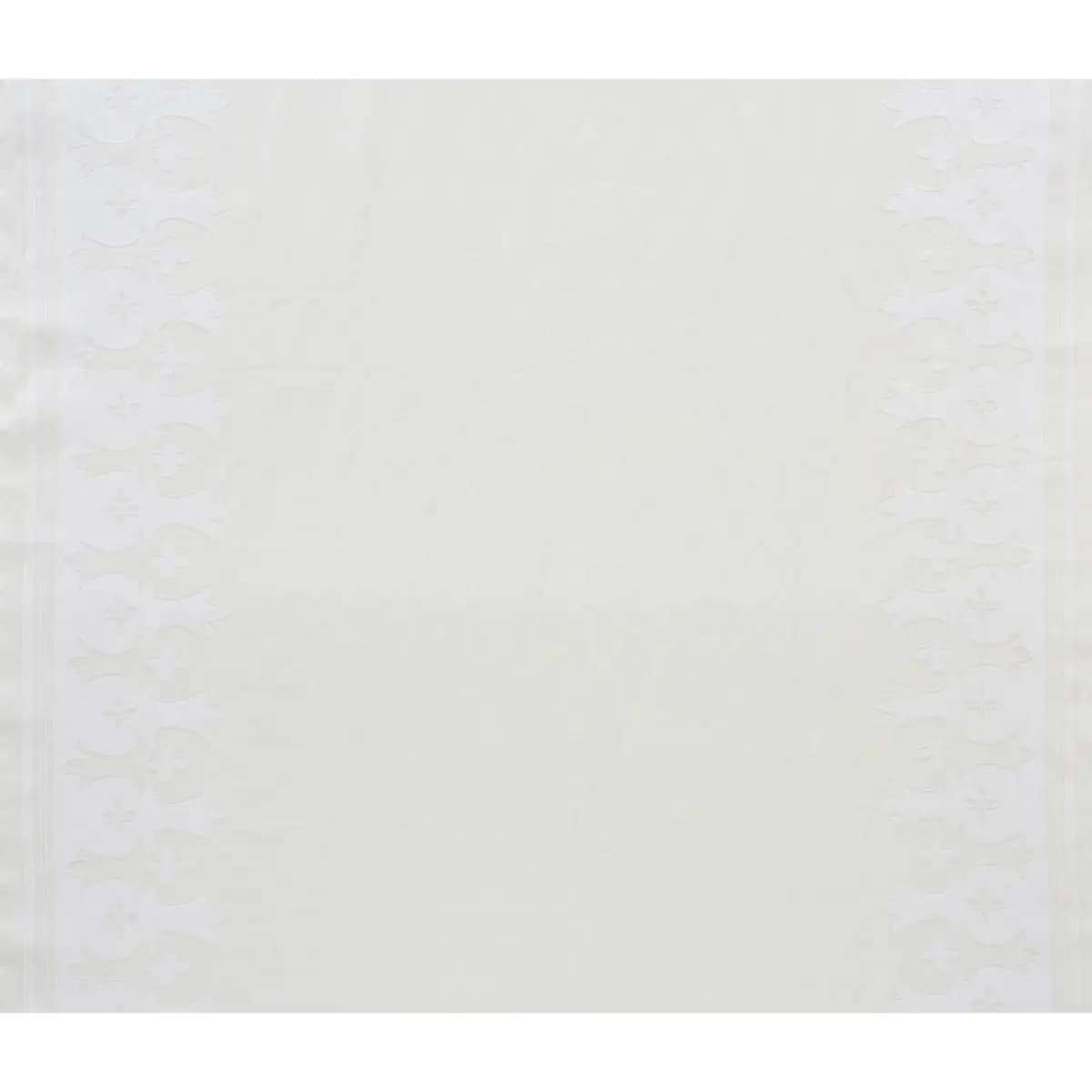 BERGAMA APPLIQUÉ_ WHITE & IVORY