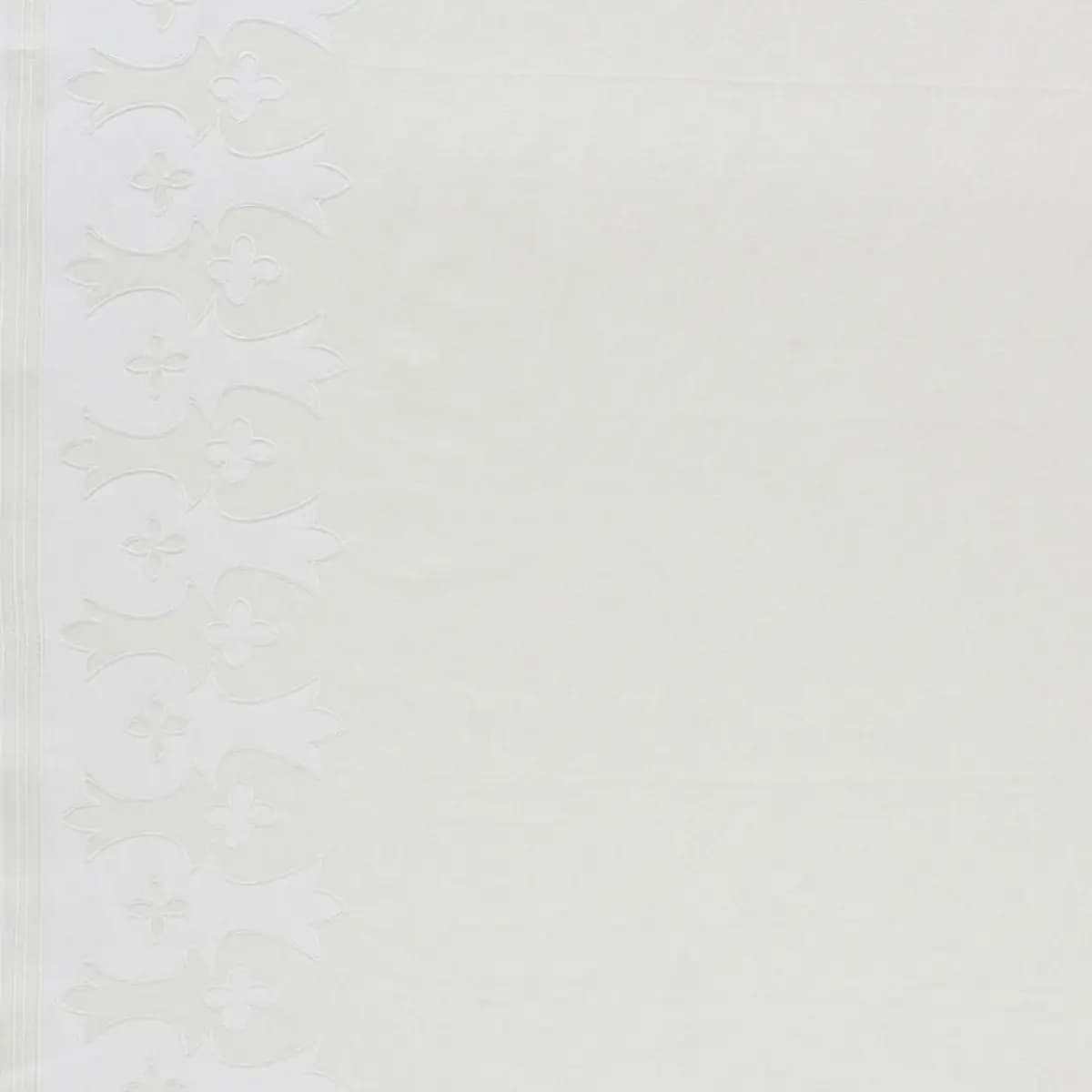 BERGAMA APPLIQUÉ_ WHITE & IVORY