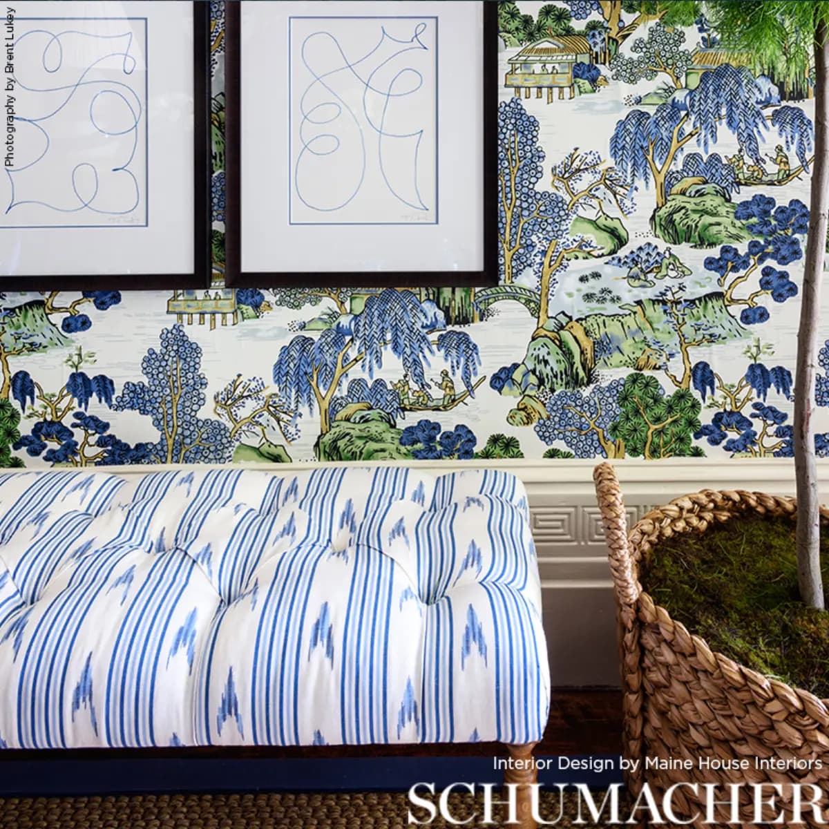 SANTA BARBARA IKAT_ INDIGO