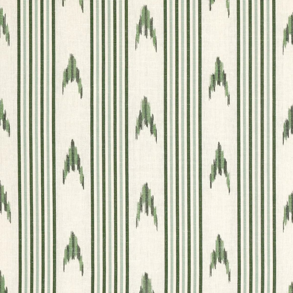 SANTA BARBARA IKAT_ LEAF GREEN