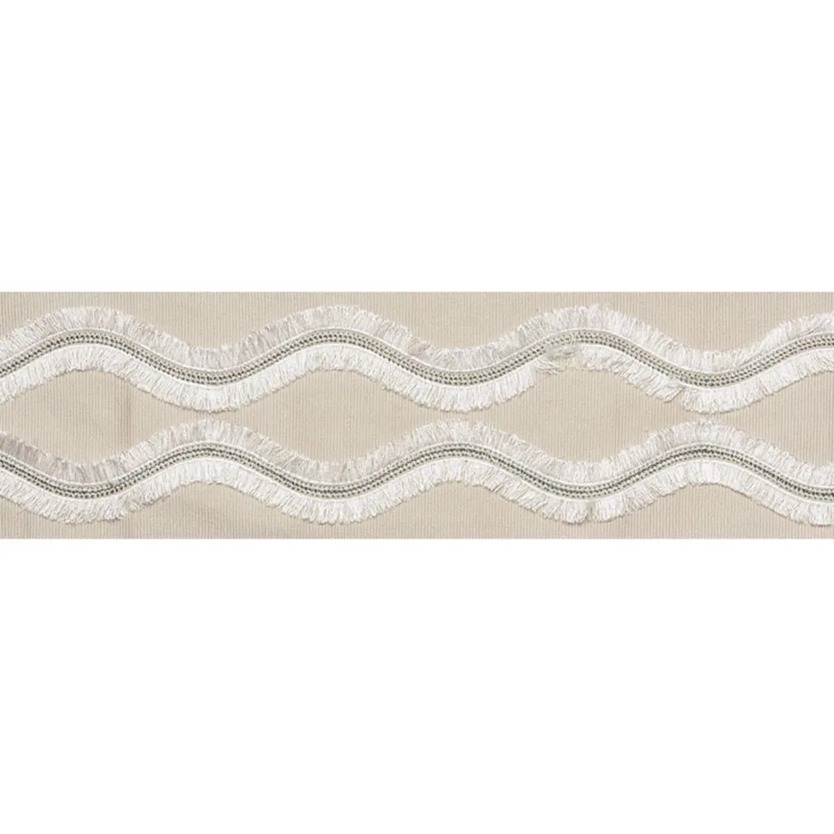 OGEE EMBROIDERED TAPE_ NEUTRAL