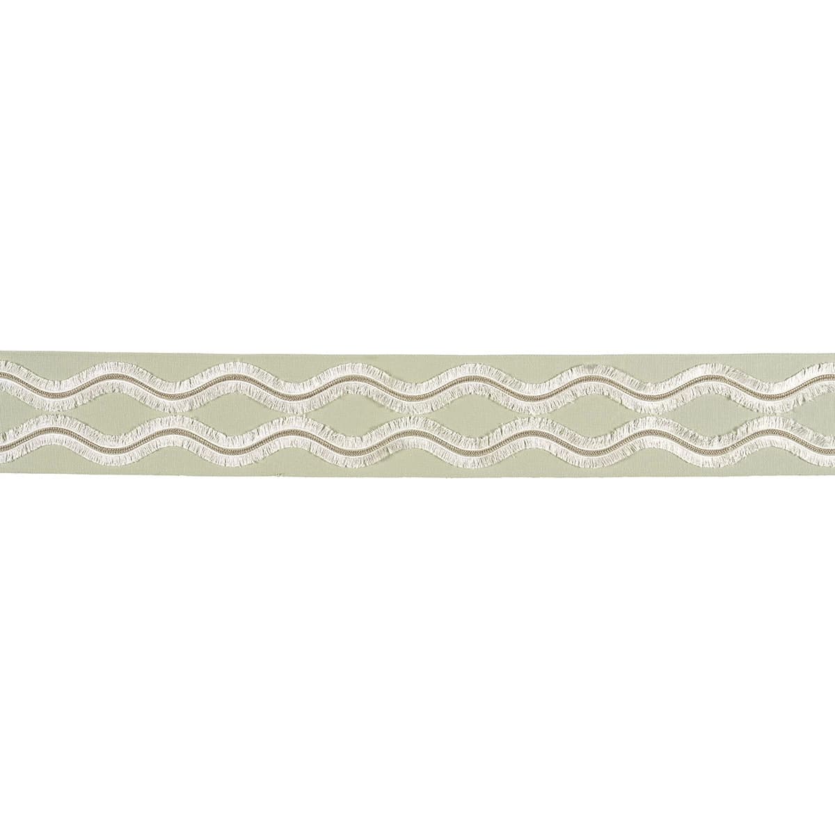 OGEE EMBROIDERED TAPE_ SEAGLASS