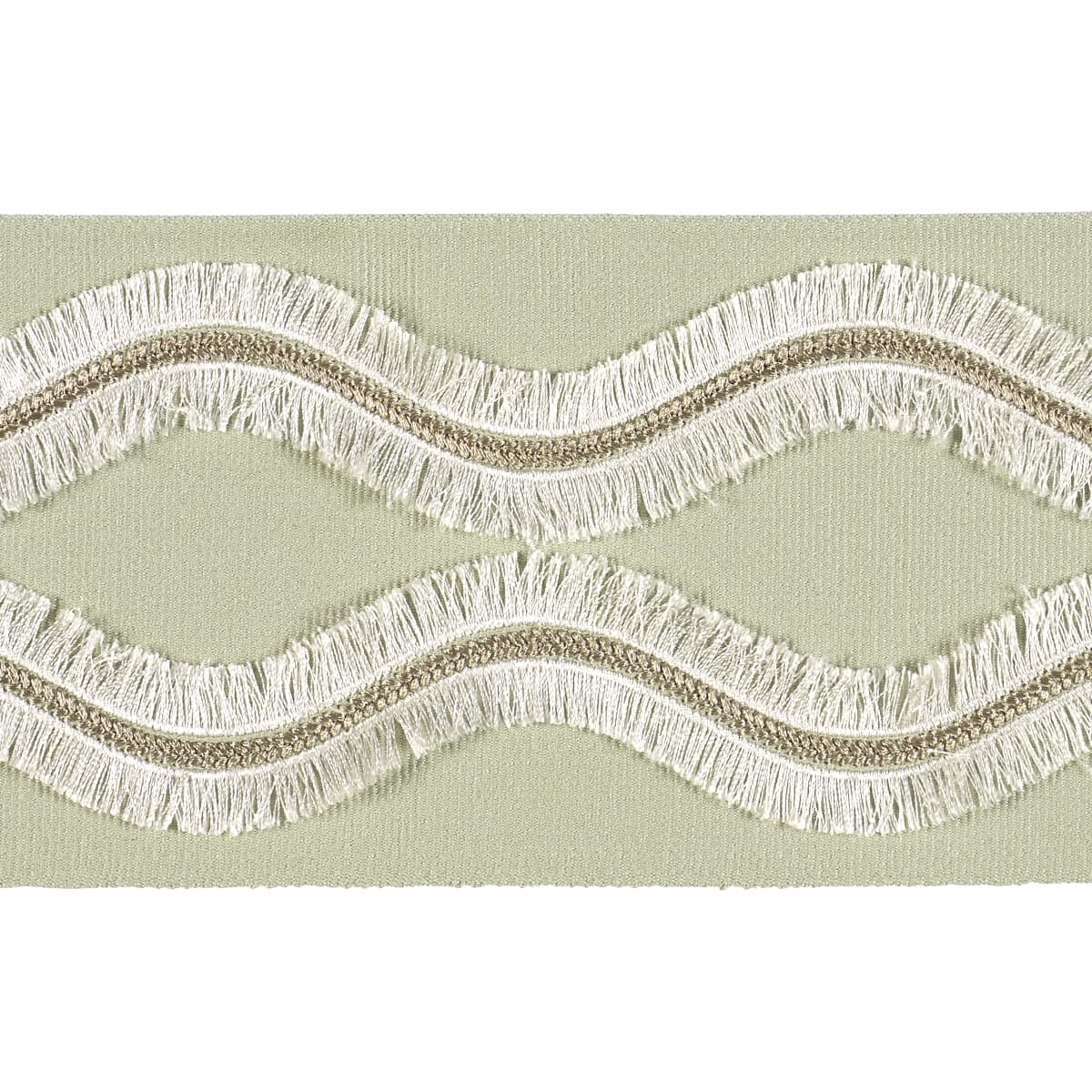 OGEE EMBROIDERED TAPE_ SEAGLASS