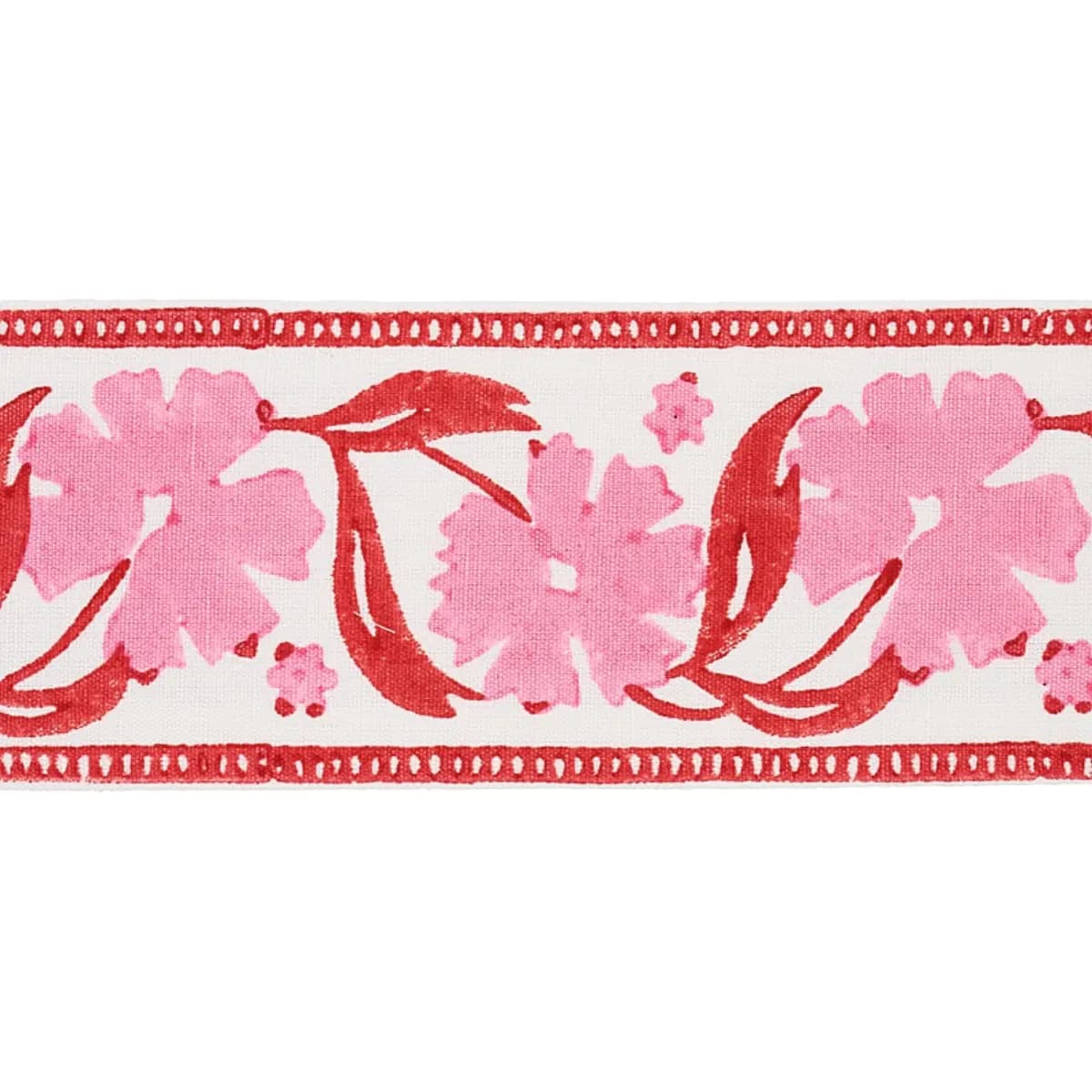 ADRA HAND BLOCKED TAPE_ PINK & RED