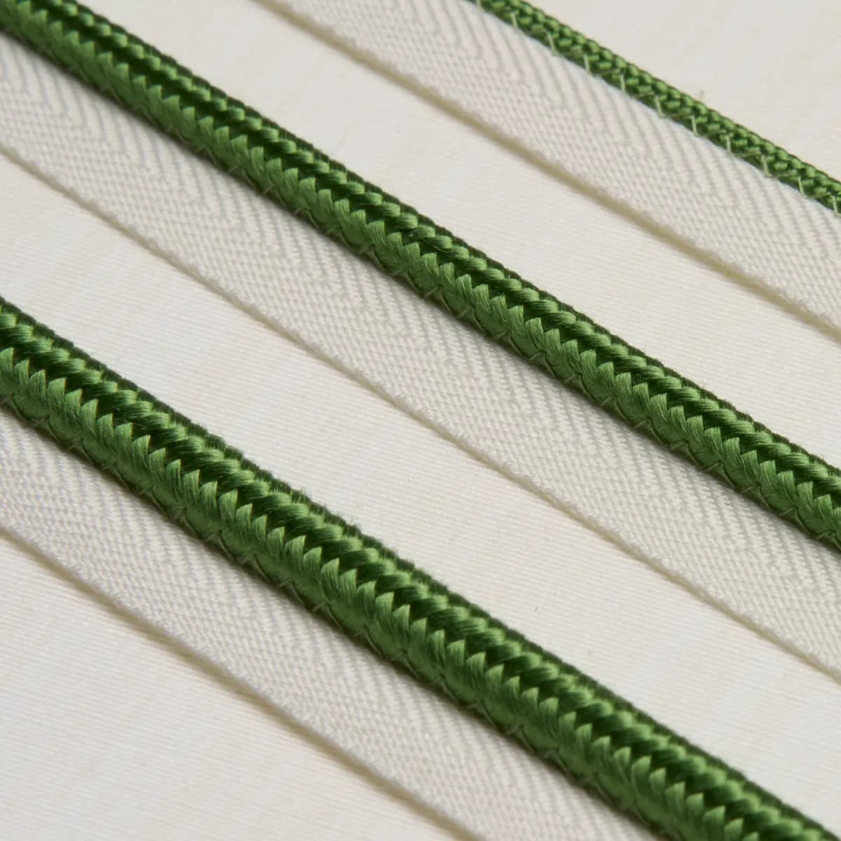 GUSTAVE SILK LIP CORD WIDE_ GREEN