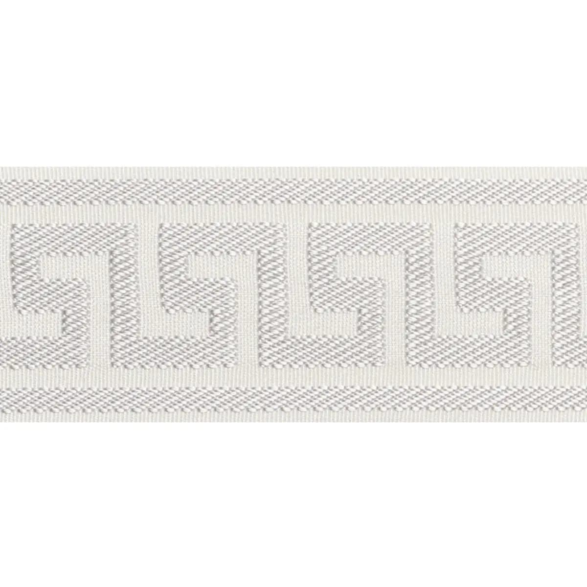 ETIENNE SILK GREEK KEY WIDE_ DOVE