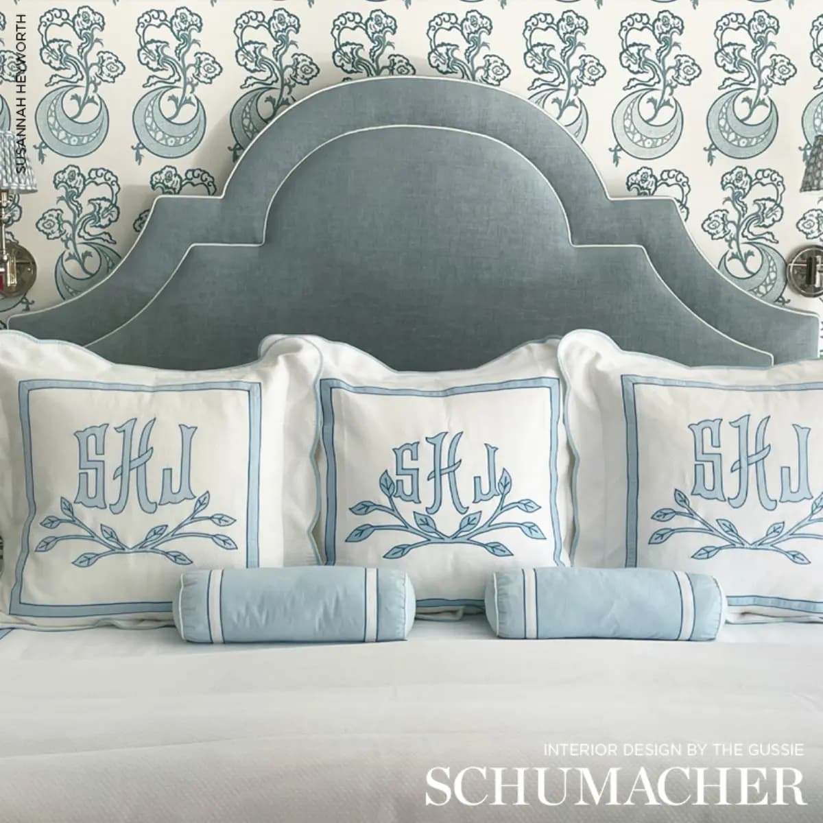 FRANCO LINEN-BLEND CHENILLE_ SKY