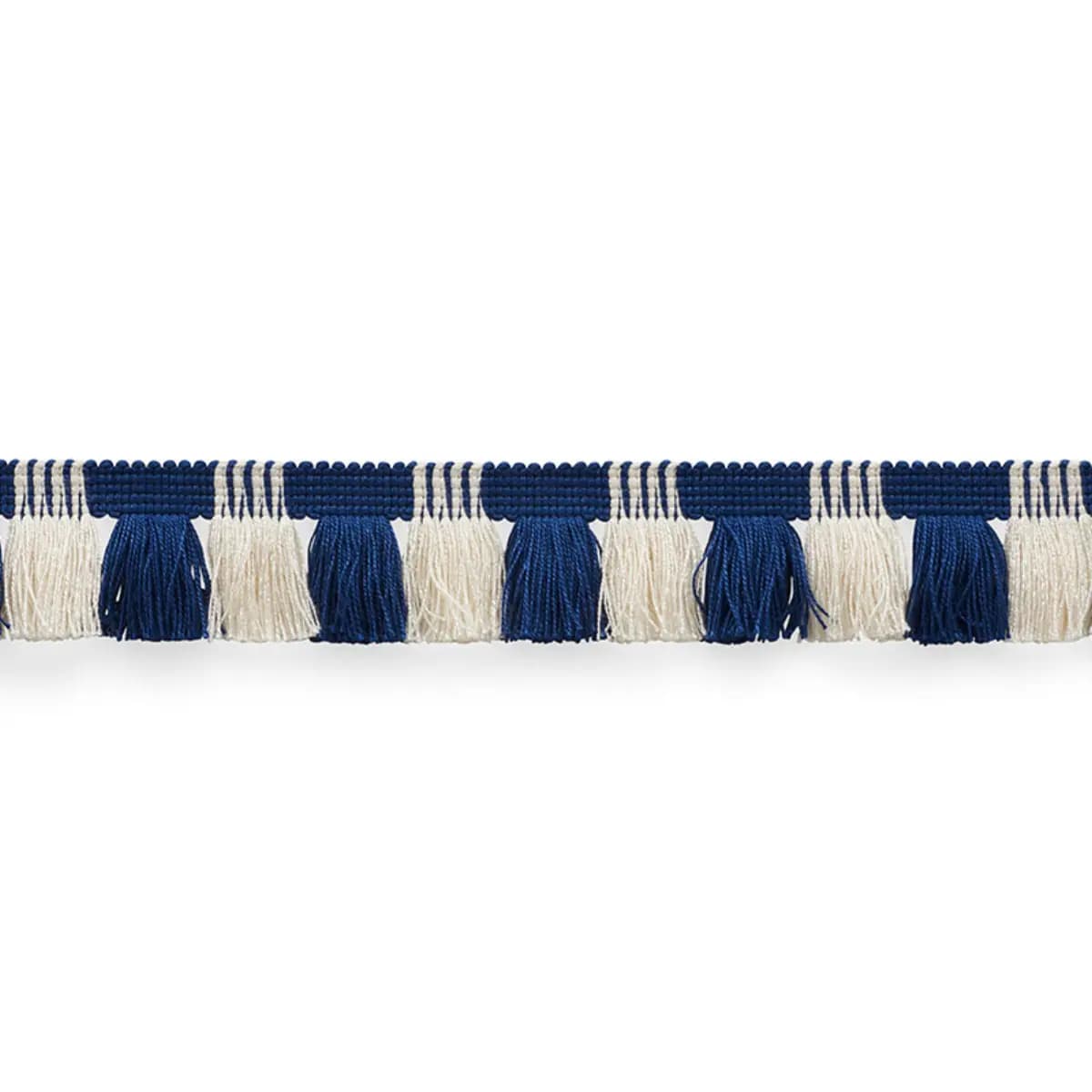 JUNO FRINGE_ COBALT & IVORY