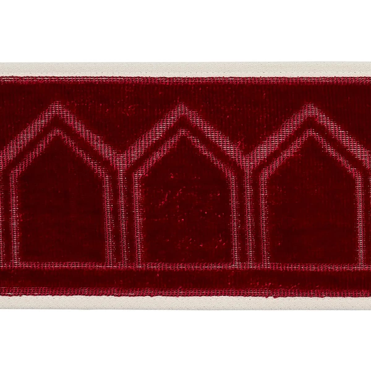 VIZIER VELVET TAPE_ RUBY
