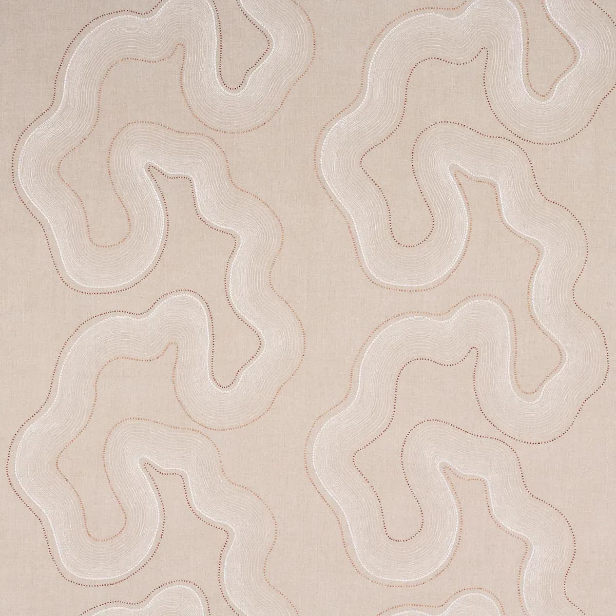 TOPO BEADED SHEER_ NATURAL