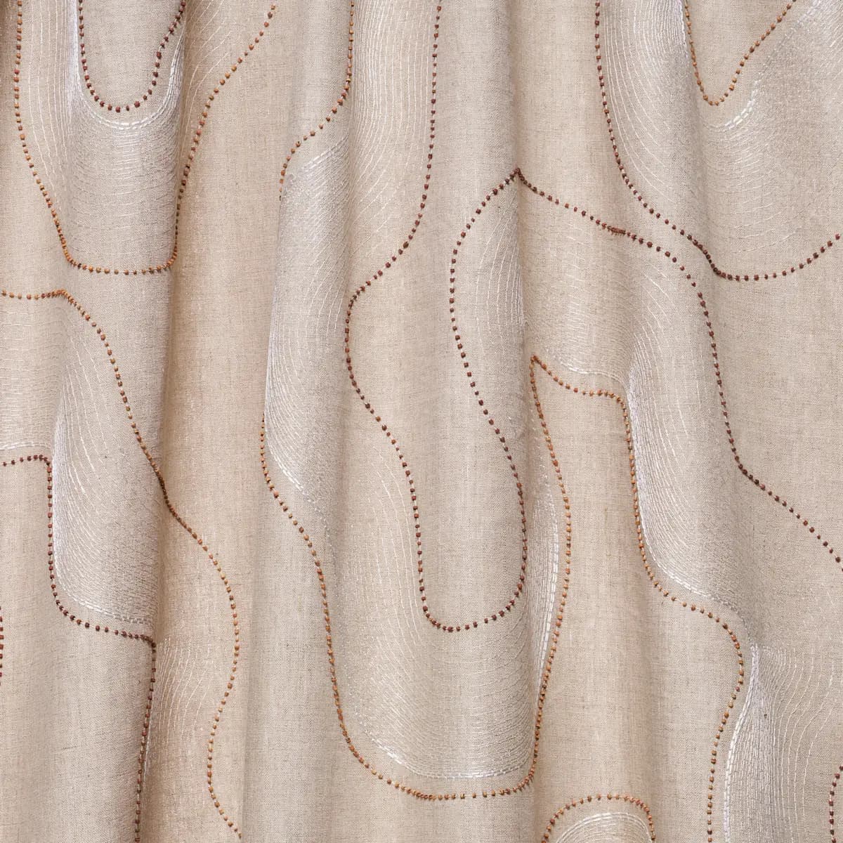 TOPO BEADED SHEER_ NATURAL