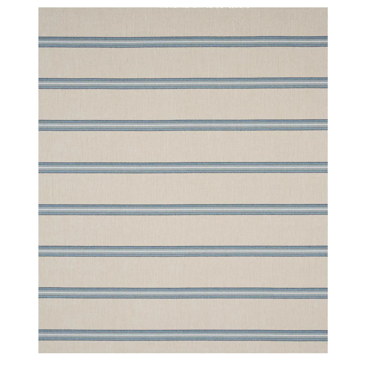 GARDEN STRIPE INDOOR/OUTDOOR_ BLUE