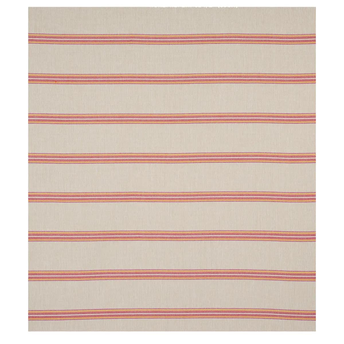 GARDEN STRIPE INDOOR/OUTDOOR_ RED