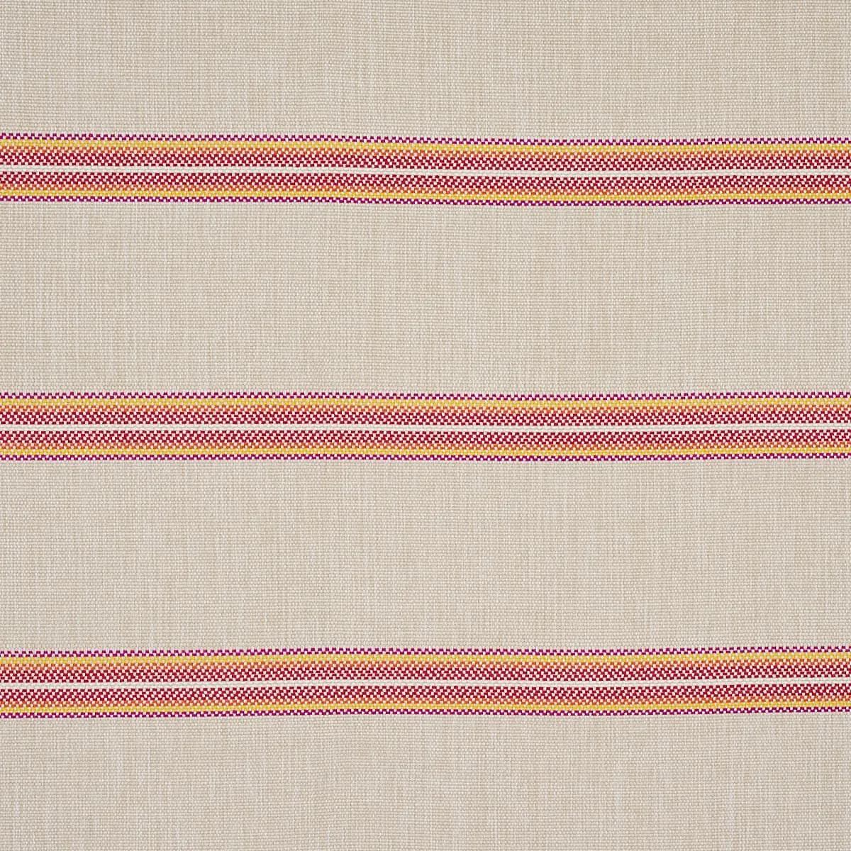 GARDEN STRIPE INDOOR/OUTDOOR_ RED